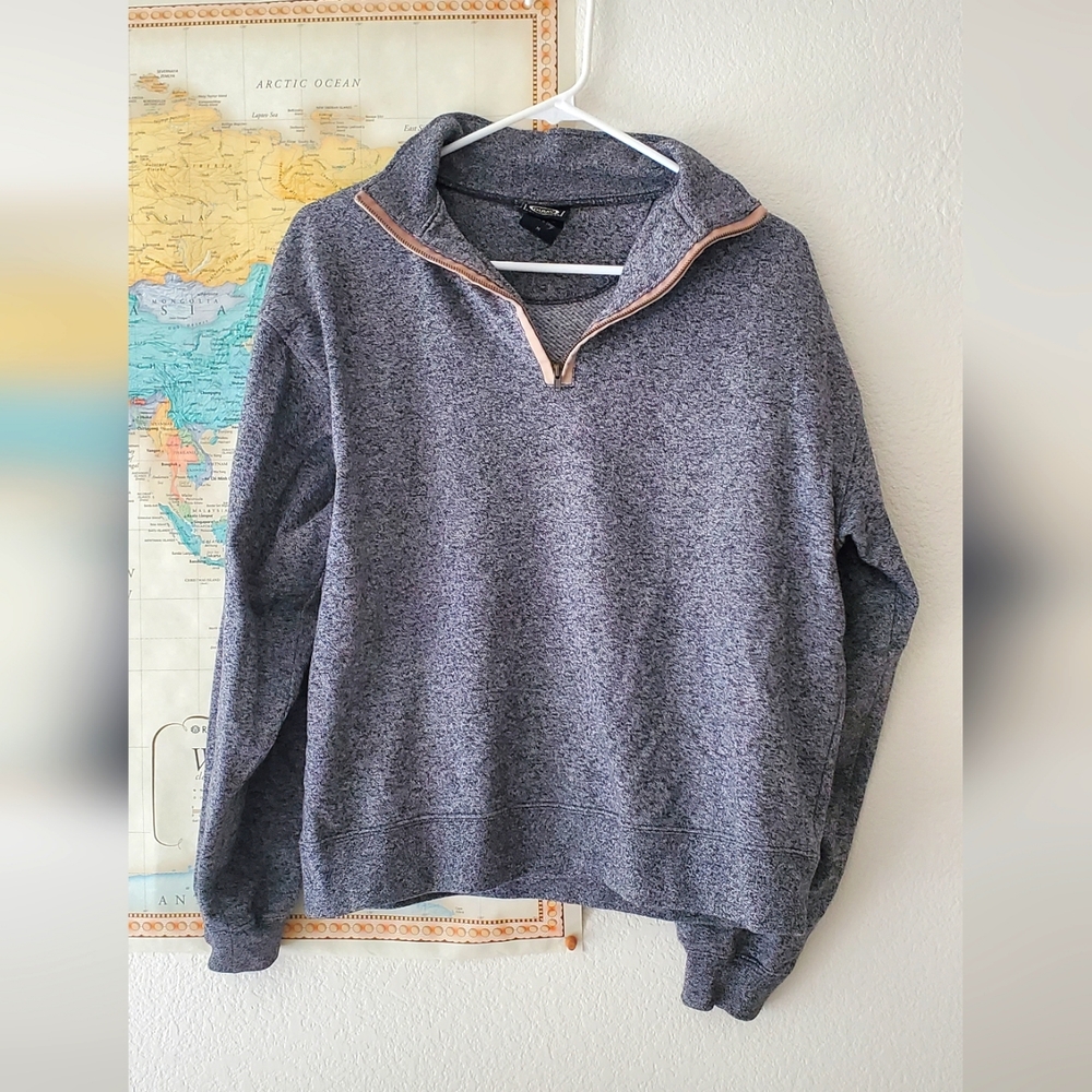 Vintage quarter zip up